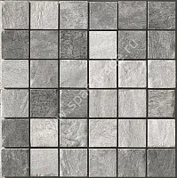Мозаика Biarritz Mosaico Mix Grigio 30X30 (5X5), 30x30