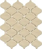 Мозаика Арабески Марокко жёлтый светлый мат 26x30 7 мм арт. KM2630M0071N