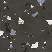 Керамогранит Войд 1Д темно-серый мат 60x60 10 мм