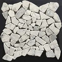 Мозаика Tumbled Cloudy White, 30,5x30,5, арт. CV20257