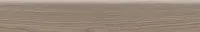 Плинтус Альберони коричневый светлый обрезной мат 9,5x60 9 мм арт. SG643820R\6BT