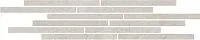 Декор Карму мозаичный серый светлый матовый мат, 15x75 9 мм, арт. T025/11206