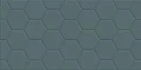 Плитка Edelweiss Hexagon Blue мат 30x60 9 мм арт. WT36EDW23