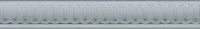 Бордюр Борромео голубой мат, 4x25 11 мм, арт. BOA007