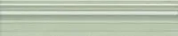 Бордюр Багет Левада зеленый светлый глянцевый глянц, 5,5x25 18 мм, арт. BLE018