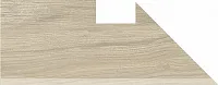 Плинтус Сальветти капучино светлый вертикальный правый, 22,8x8 15,5 мм, арт. SG5400/BSS/DV