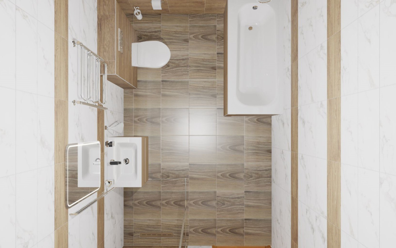 Готовый интерьер к коллекции LAPARET Village (~57 000 ₽)