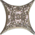Вставка Estrella Angara Gris Antr 4JM1A глянц, 6,7x6,7