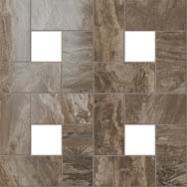 610110000066 S.M. Woodstone Taupe Mosaic Lap. Мозаика (45x45)