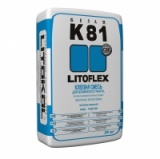 LITOFLEX K81 белый. Клей плиточный (25 кг.)