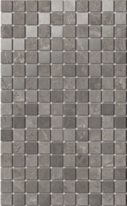 Керамическая плитка KERAMA MARAZZI MM6361 Гран Пале серый мозаичный Декор 25x40 (цена за 18 шт)