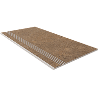 Ступень Dark Beige Steptrade GO02 с насечками мат 30x60 арт. 69420