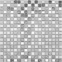Мозаика Mix Inox Сетка глянц, 30x30 3,8 мм