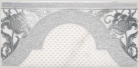 HGD/A266/16071 Фрагонар белый. Декор (7,4x15)