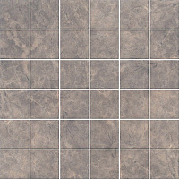 Декор Мерджеллина коричневый полотно, 30,1x30,1 7 мм, арт. MM5248