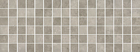 MM15150 Монсанту мозаичный серый светлый глянцевый. Декор (15x40)
