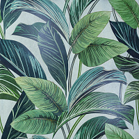 Декор Wall07 White Leaf  Rett  (комп/2шт) мат, 120x120