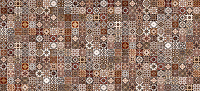 Hammam рельеф коричневый (HAG111D). Настенная плитка (20x44)
