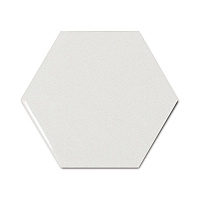 Scale Wall Hexagon White. Настенная плитка (10,7x12,4)