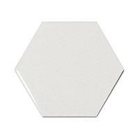 Плитка Scale Wall Hexagon White глянц, 10,7x12,4 9 мм, арт. 21911