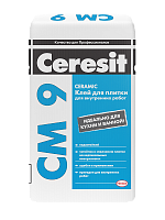 CERESIT CM 9. Клей плиточный (25 кг.)