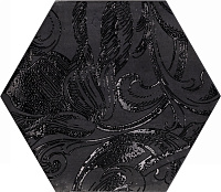 Декор Esagona Fuoridamasco Nero S/6, 24x27,7, арт. 1073736