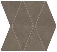 Мозаика Boost Natural Umber Mosaico Rhombus мат 36,7x33,8 арт. A7CQ