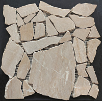 Мозаика Tumbled Cream Random, 30,5x30,5, арт. CV20259