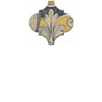 Декор Арабески котто орнамент мат, 6,5x6,5 7 мм, арт. OP/A163/65000