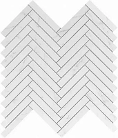 Мозаика Marvel Carrara Pure Herringbone Wall глянц 30,5x30 арт. 9SHC