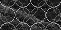Декор Crystal Resonanse чёрный, 30x60 8,5 мм