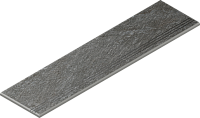 Угловая Ступень Левая Магма Графит закруг грип Лев структур 30x120 20 мм арт. 620040000250