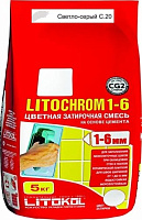 C.40 антрацит. Затирка LITOCHROM 1-6 (5 кг.)