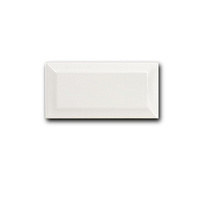 Плитка White глянц, 7,5x15, арт. 12738