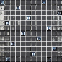 Мозаика Edna Mix №828 Черный, 31,7x31,7