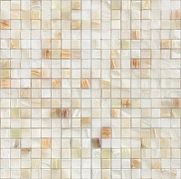 Мозаика Onice Jade Bianco POL 15x15 полир, 30,5x30,5 7 мм