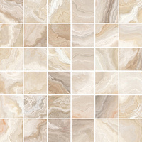 Мозаика Crema бежевый, 30x30 9,5 мм