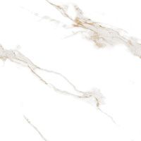 Керамогранит Calacatta Sharp Gold белый полир 80x80 8,4 мм