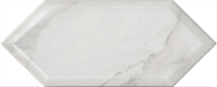 35009 Келуш грань белый глянцевый. Настенная плитка (14x34)