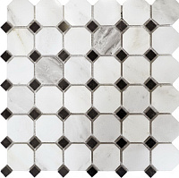 Мозаика QS-091-48P/10 глянц, 30,5x30,5
