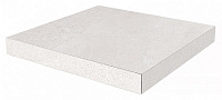 Угловая Ступень клееная Про Матрикс белый мат, 33x33 9 мм, арт. DD602620R\GCA