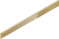 Плинтус Континуум Брасс Голд мат 7,2x80 9 мм арт. 610130005316