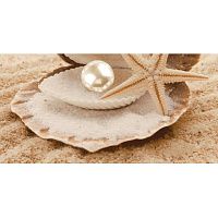 Декор Аликанте бежевый (низ жемчужина) глянц 25x50 9 мм арт. 07-00-5-10-00-11-122