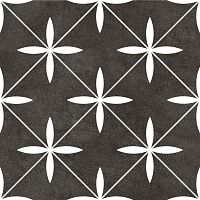 Керамогранит STELLA BLACK мат 18,7x18,7 арт. 002662