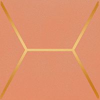 Декор Витраж оранжевый глянц, 15x15 6,9 мм, арт. OP/D181/17066