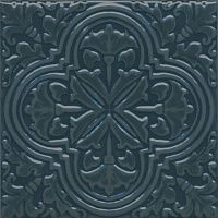 Декор Фес бирюзовый тёмный глянц 15x15 6,9 мм арт. KMD3STA004BN