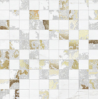 Мозаика Mosaico Q Solitaire White Mix полир, 30x30, арт. MQSW