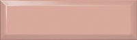 9025 Аккорд розовый светлый грань. Настенная плитка (8,5x28,5)