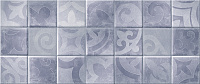 Плитка Folk голубая 02 глянц, 25x60 7 мм, арт. 010100001217