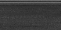 Ступень Про Дабл черный обрезной мат, 30x60 9 мм, арт. DD200820R\GR